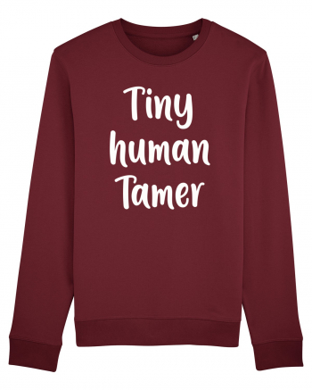 Tiny Human Tamer Funny Burgundy