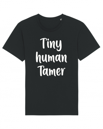 Tiny Human Tamer Funny Black