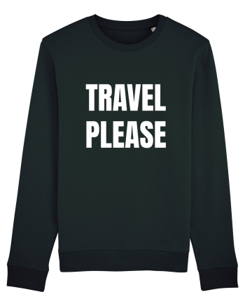 Travel Please Black