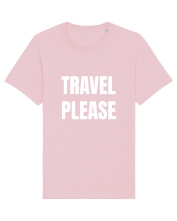 Travel Please Cotton Pink