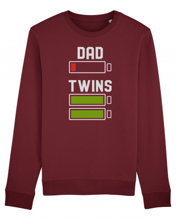 Twins Dad Burgundy