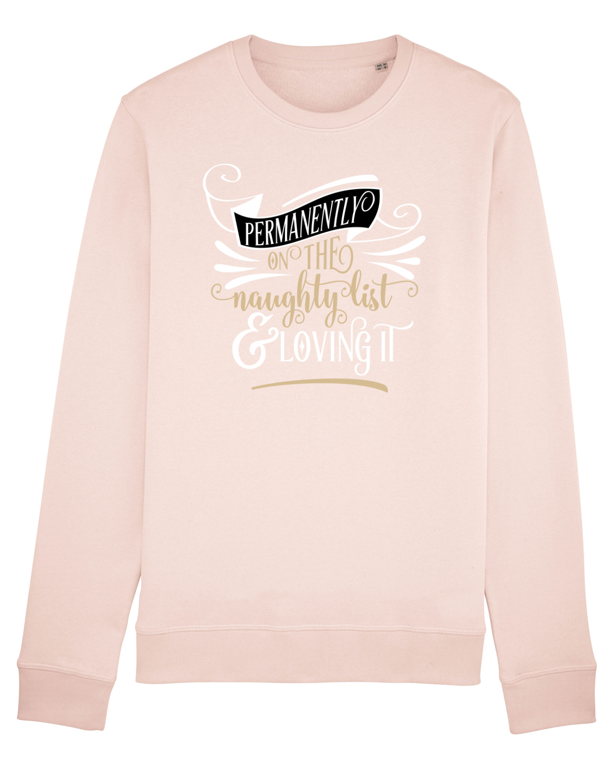Bluză mânecă lungă Unisex Rise Candy Pink
