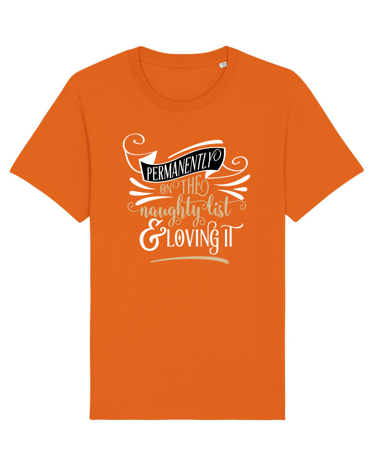 Tricou mânecă scurtă Unisex Rocker Bright Orange