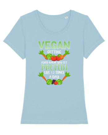 Vegan Protein Funny Sky Blue