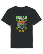 Vegan Protein Funny Tricou mânecă scurtă Unisex Rocker