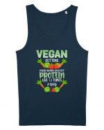 Vegan Protein Funny Maiou Bărbat Runs