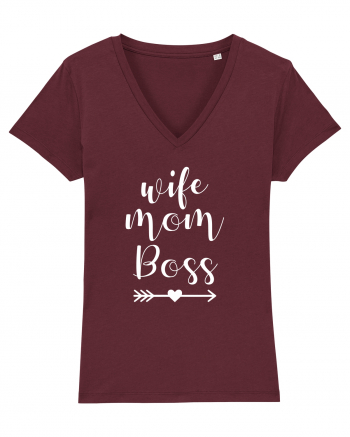 Wife Boss Burgundy