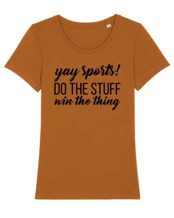 Yay Sports Funny Roasted Orange