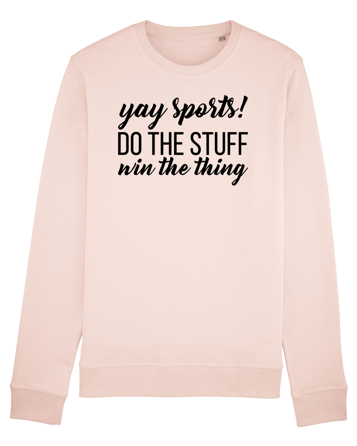 Bluză mânecă lungă Unisex Rise Candy Pink