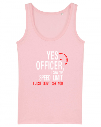 Yes Officer Cotton Pink