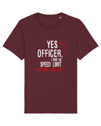 Yes Officer Burgundy