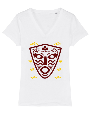 the mask White