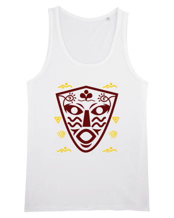 the mask White