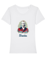 Suciu Tricou mânecă scurtă guler larg fitted Damă Expresser