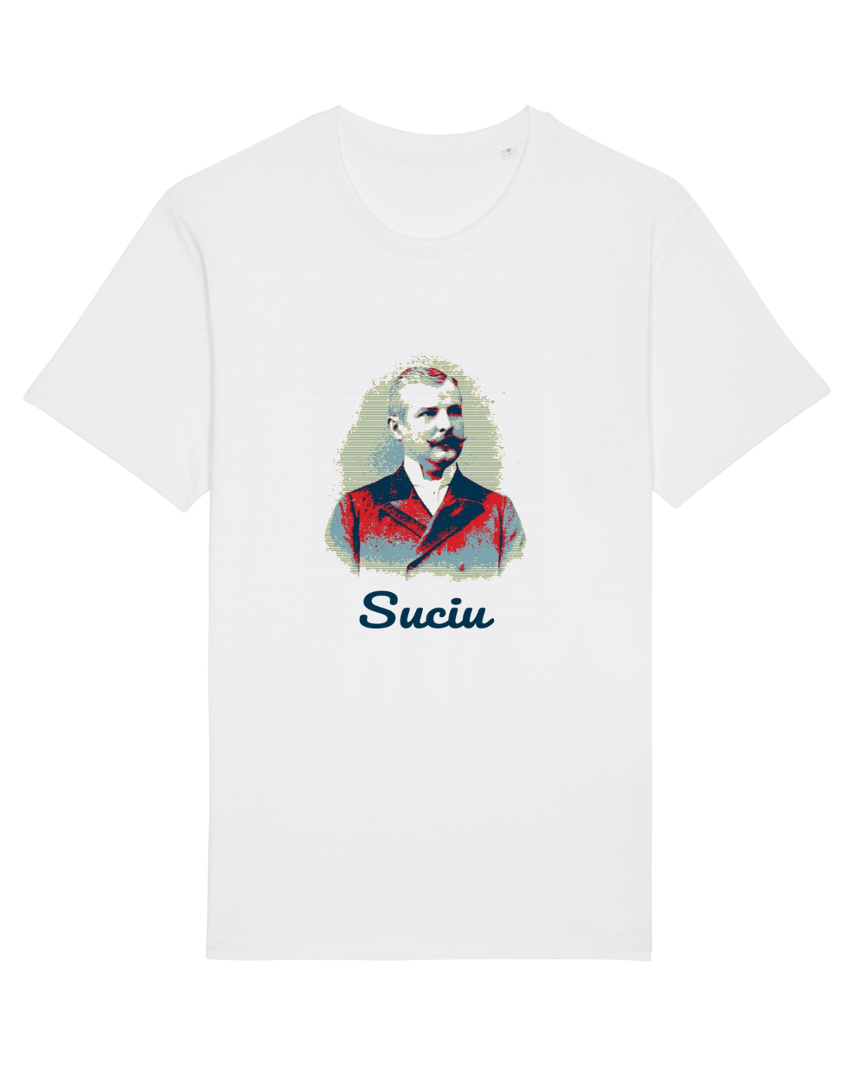 Tricou mânecă scurtă Unisex Rocker White