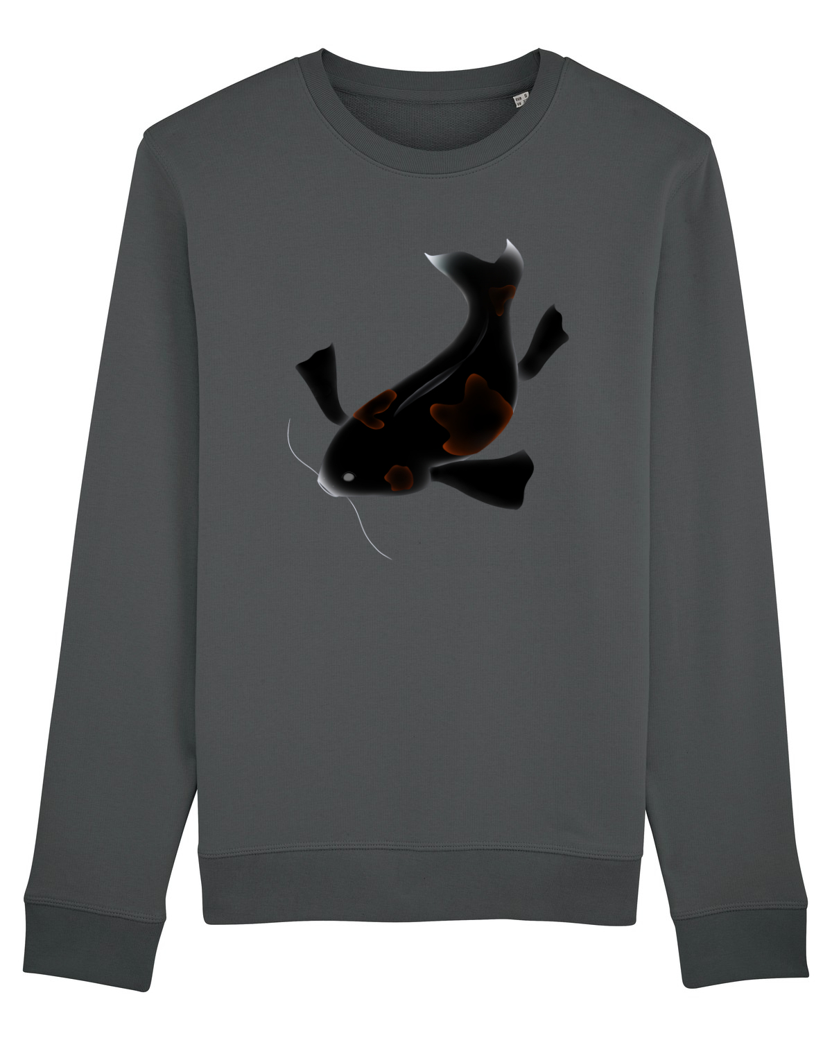 Bluză mânecă lungă Unisex Rise Anthracite
