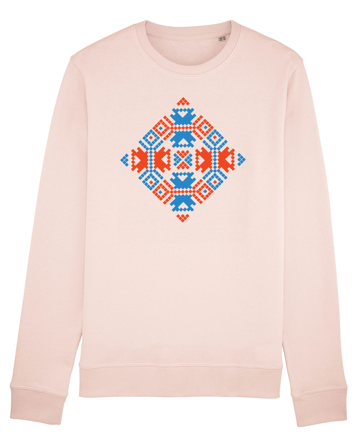 Bluză mânecă lungă Unisex Rise Candy Pink