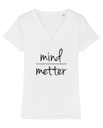 mind metter Tricou mânecă scurtă guler V Damă Evoker