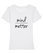 mind metter Tricou mânecă scurtă guler larg fitted Damă Expresser