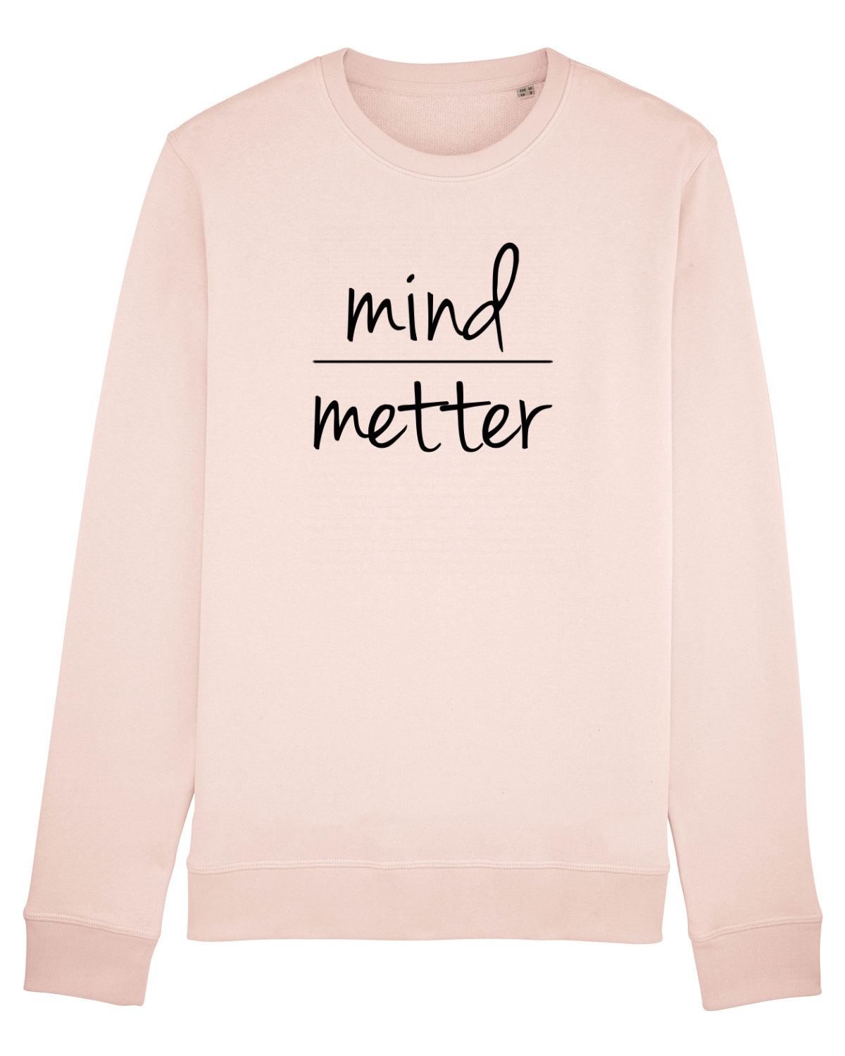 Bluză mânecă lungă Unisex Rise Candy Pink