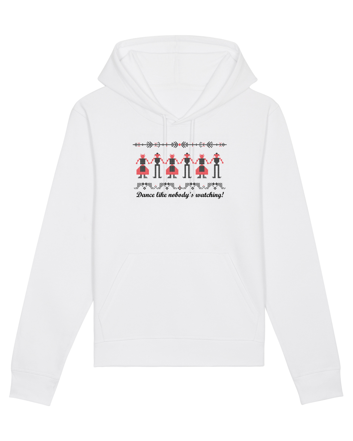 Hanorac Unisex Drummer White