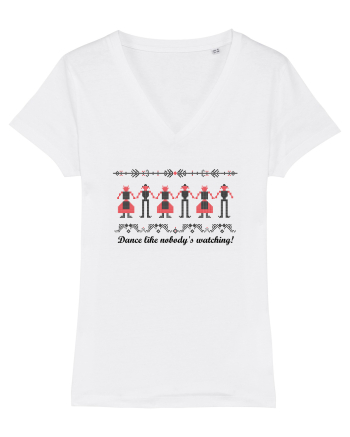 dance like nobody's watching White