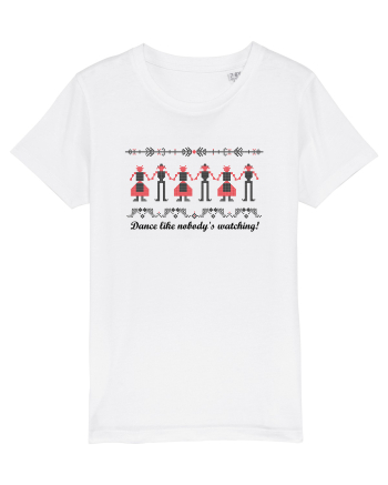 dance like nobody's watching White