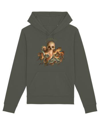 OctoSkull - octopus + skull - caracatita craniu Khaki