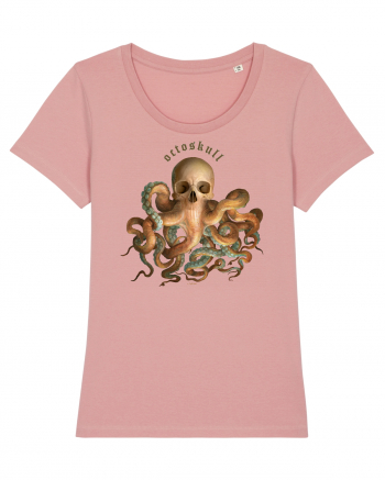 OctoSkull - octopus + skull - caracatita craniu Canyon Pink