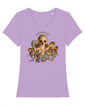 OctoSkull - octopus + skull - caracatita craniu Lavender Dawn