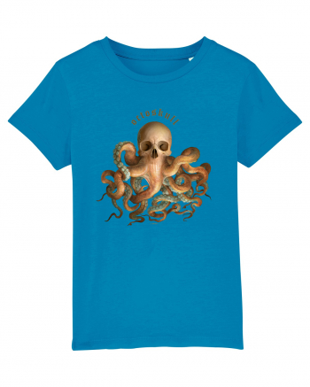 OctoSkull - octopus + skull - caracatita craniu Azur