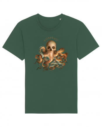 OctoSkull - octopus + skull - caracatita craniu Bottle Green