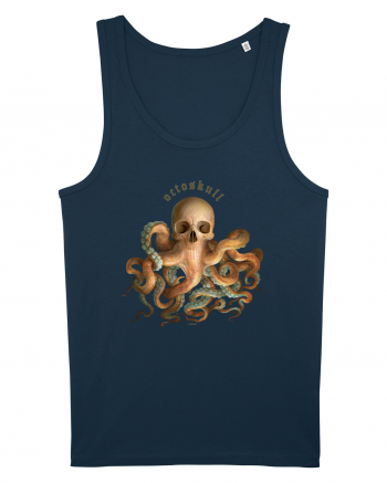 OctoSkull - octopus + skull - caracatita craniu Navy
