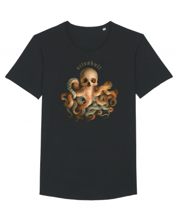 OctoSkull - octopus + skull - caracatita craniu Black