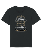 Am fost cuminte înainte să fiu rău Tricou mânecă scurtă Unisex Rocker