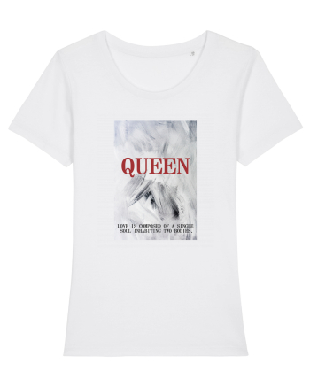 Tricou SOUL QUEEN White