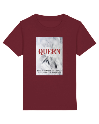 Tricou SOUL QUEEN Burgundy