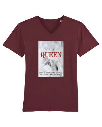 Tricou SOUL QUEEN Burgundy
