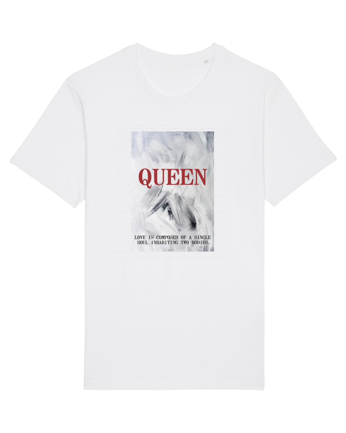 Tricou mânecă scurtă Unisex Rocker White