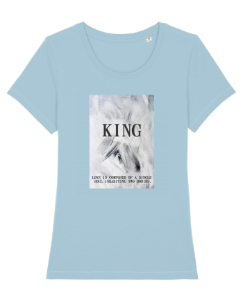 Tricou SOUL KING Sky Blue