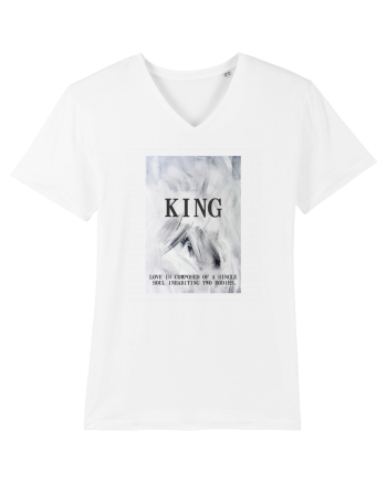 Tricou SOUL KING White