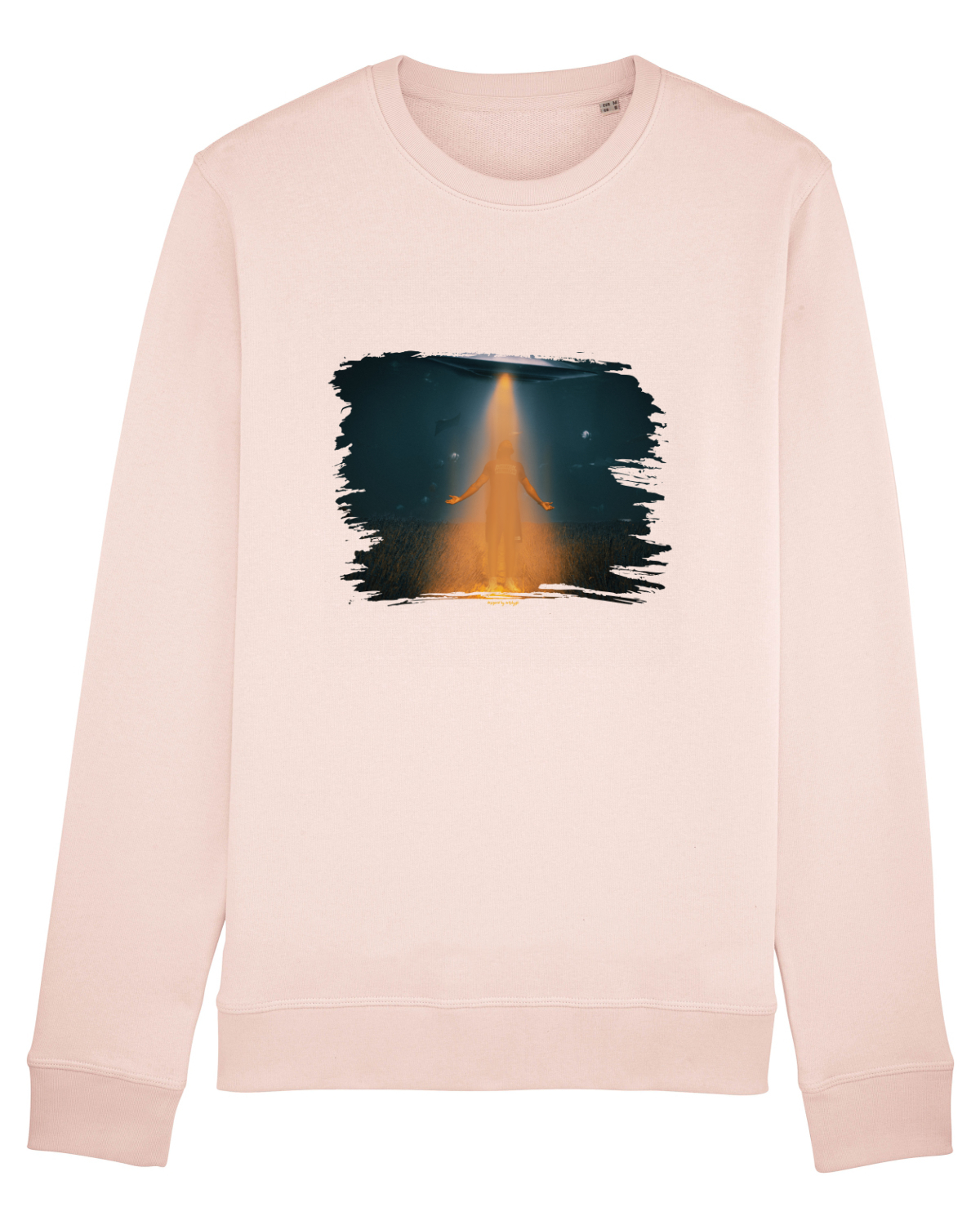 Bluză mânecă lungă Unisex Rise Candy Pink