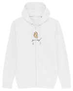 Born to play  football Hanorac cu fermoar Unisex Connector