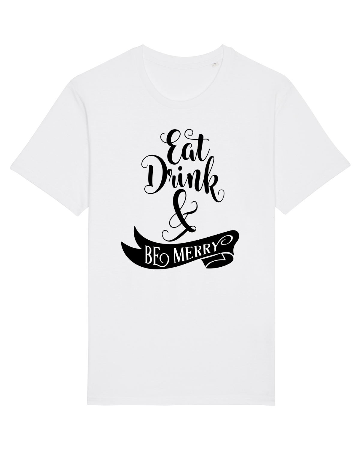 Tricou mânecă scurtă Unisex Rocker White