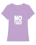 No talk me I angy Tricou mânecă scurtă guler larg fitted Damă Expresser