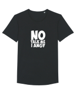 No talk me I angy Tricou mânecă scurtă guler larg Bărbat Skater