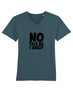 No talk me I angy Tricou mânecă scurtă guler V Bărbat Presenter