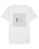 Unusual. Tricou mânecă scurtă guler larg Bărbat Skater