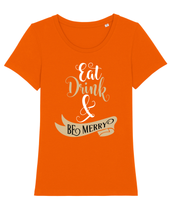 Bea, mănâncă și fii vesel Bright Orange