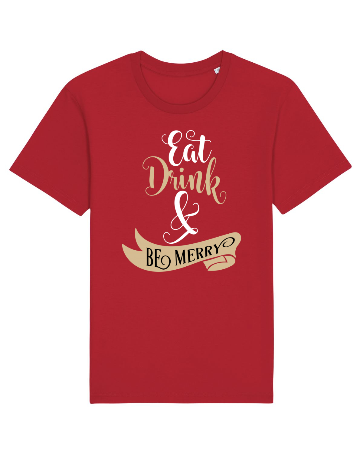 Tricou mânecă scurtă Unisex Rocker Red